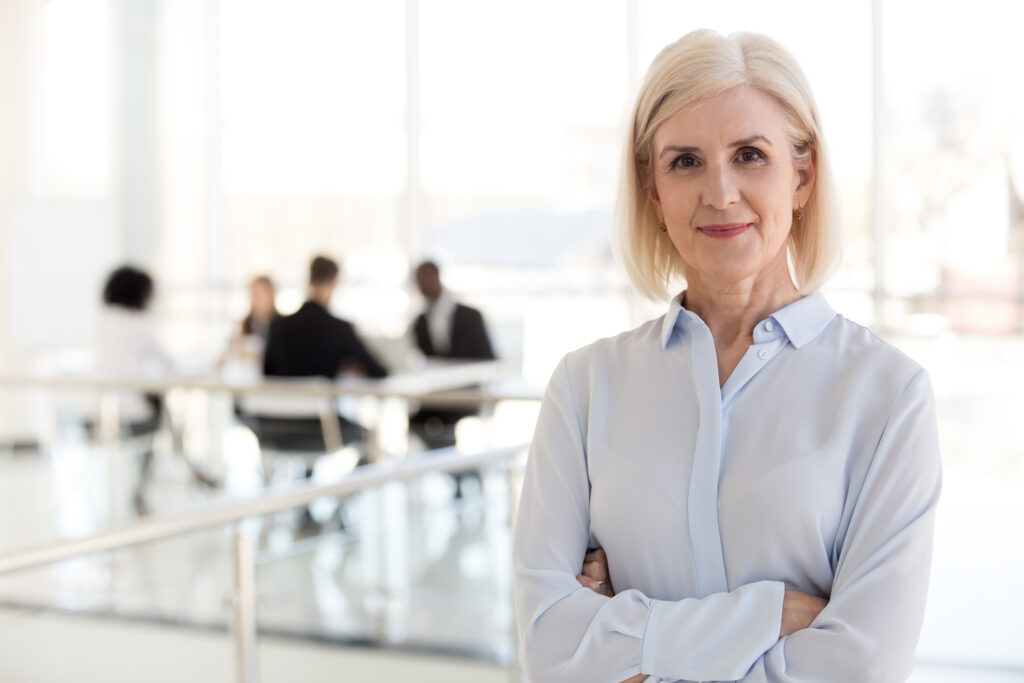 Confident Mature Business Woman