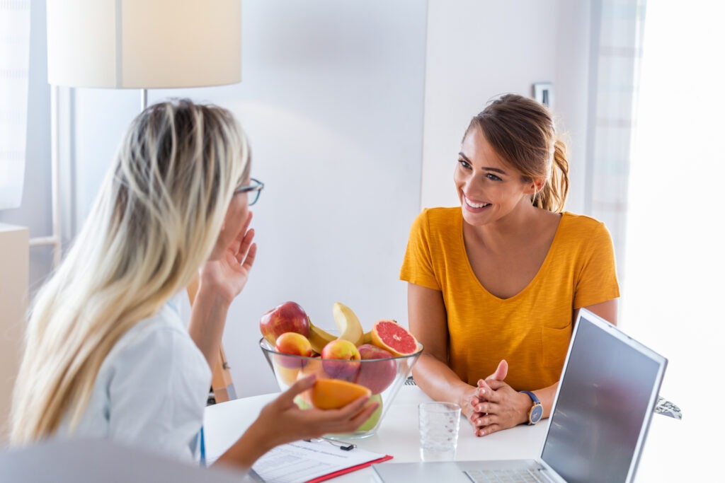 Two Young Woman Having A Strategic Marketing Plan