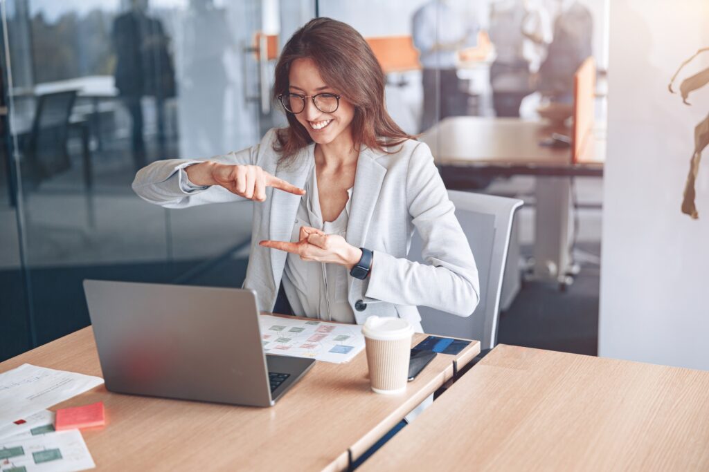 Confident Young Business Woman